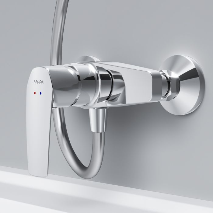 Смеситель AM.PM Gem, для душа, хром (F90A20000) изображение 3