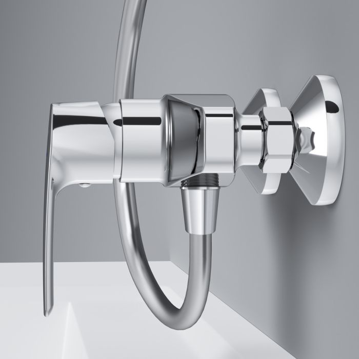 Смеситель AM.PM Gem, для душа, хром (F90A20000) изображение 4