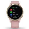 Смарт-часы Garmin vivoactive 4S, Dust Rose/Light Gold (010-02172-33) изображение 7