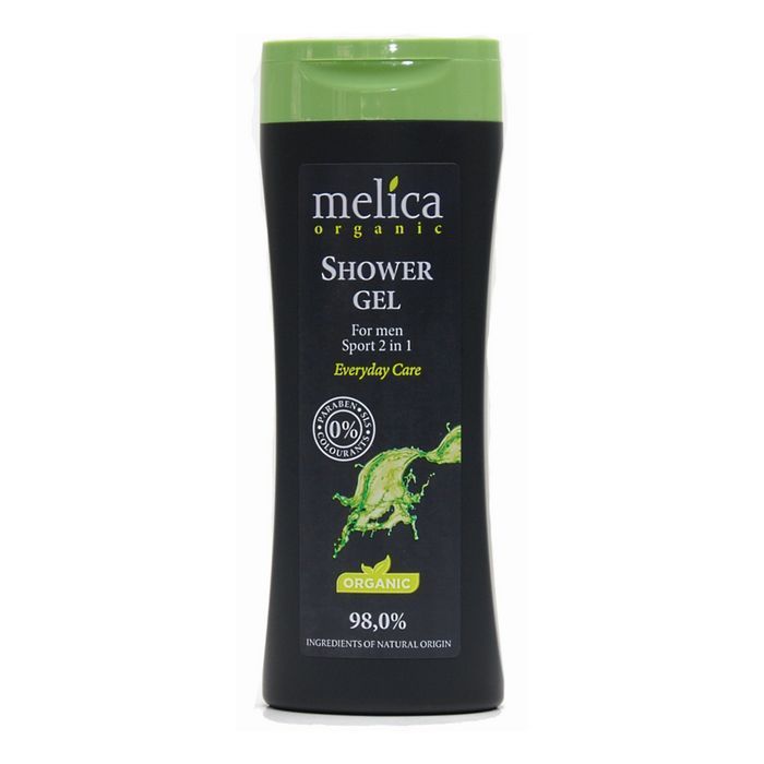 Гель для душу Melica Organic Спорт 2 в 1 для чоловіків 250 мл (4770416001149)