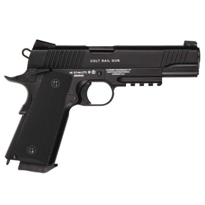 Пневматический пистолет Umarex Colt M45 CQBP Black Blowback (5.8176) изображение 2
