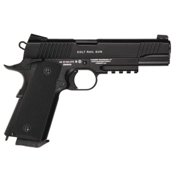 Пневматичний пістолет Umarex Colt M45 CQBP Black Blowback (5.8176) зображення 2