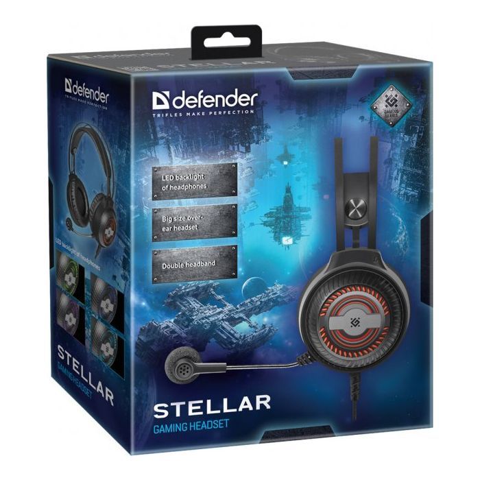 Наушники Defender Stellar Black (64520) изображение 7