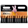 Батарейка Duracell AA лужні 10 шт. в упаковці (5002508/5006461) изображение 2