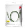 Дата кабель USB 2.0 AM to Lightning 1.2m 2.4A green Baseus (CALDC-06) изображение 4