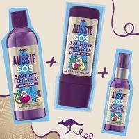 Шампунь Aussie SOS Save My Lengths! для пошкодженого волосся 290 мл (8006540004548) зображення 3