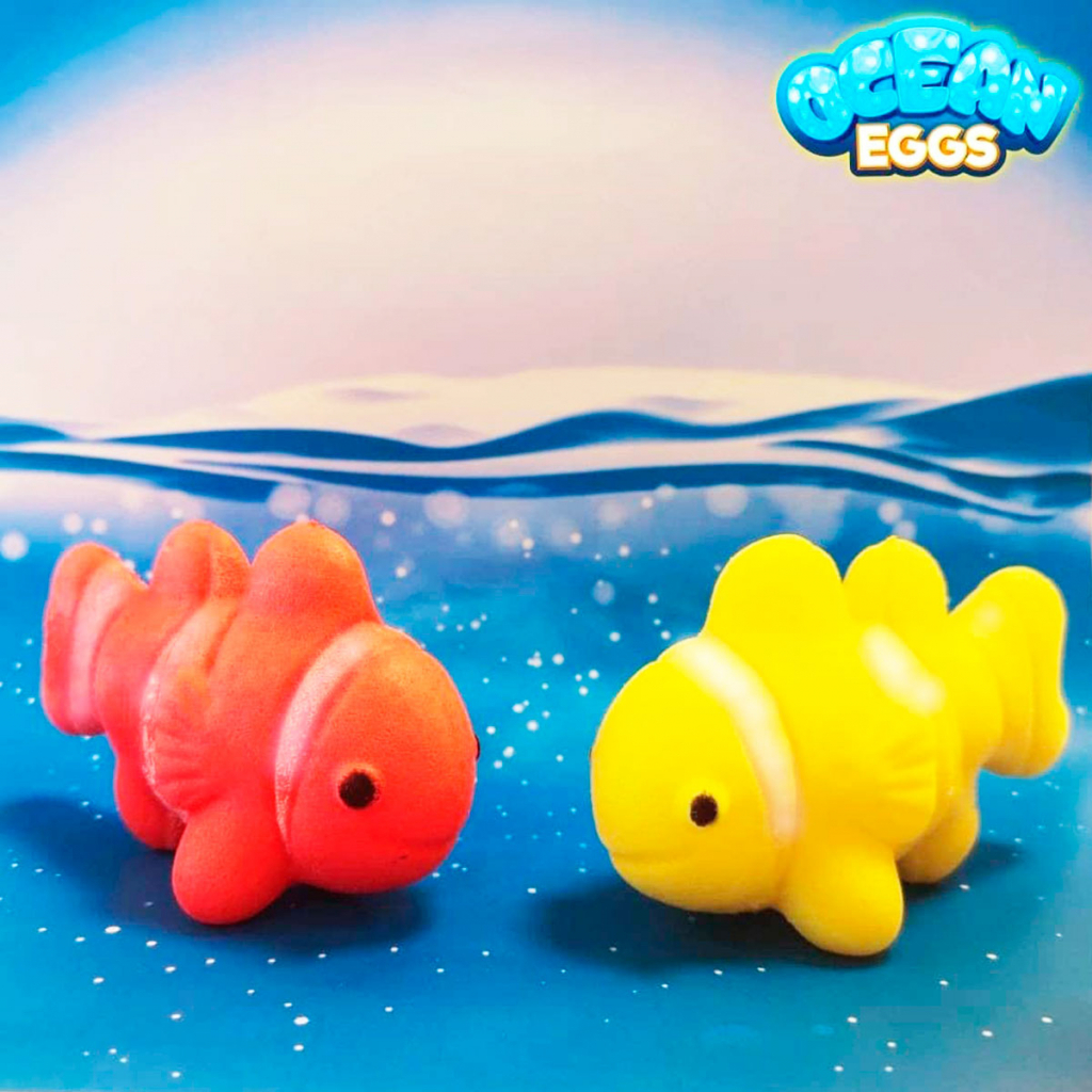 Игровой набор #sbabam Растущая игрушка в яйце «Ocean Eggs» - Повелители океанов и (T001-2019) изображение 5