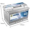 Акумулятор автомобільний Varta Silver Dynamic 77Аh (577400078) зображення 4