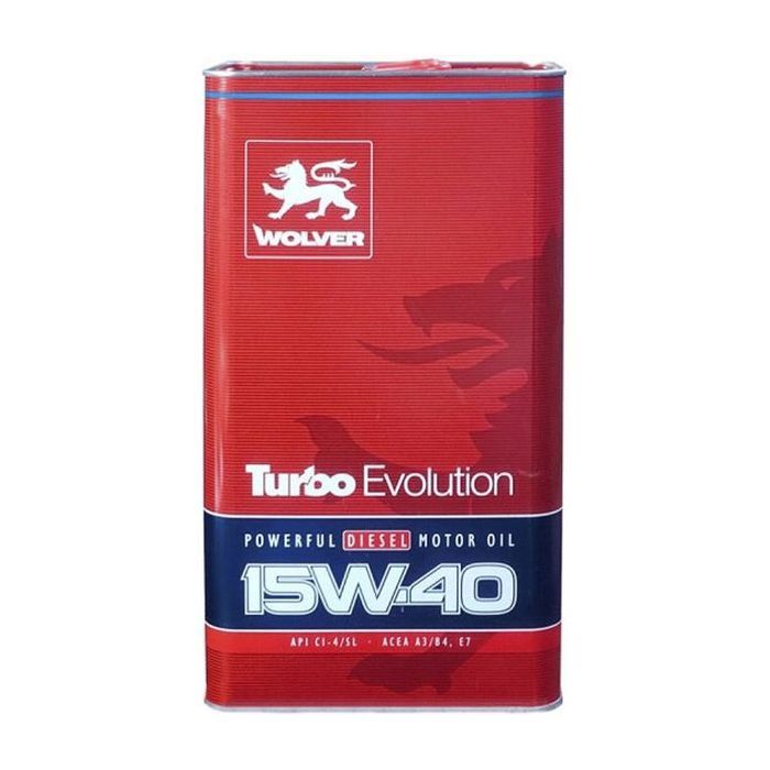 Моторное масло Wolver Turbo Evolution 15W-40 4л (4260360944468)