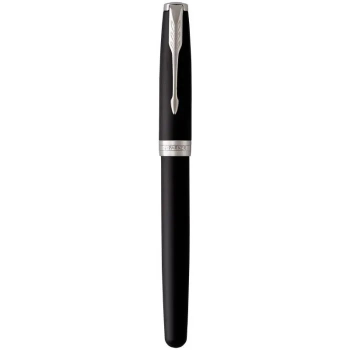 Ручка перьевая Parker SONNET 17 Matte Black Lacquer CT  FP F (84 911) изображение 3