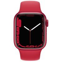 Смарт-часы Apple Watch Series 7 GPS 41mm (PRODUCT) Red Aluminium Case with Re (MKN23UL/A) изображение 2