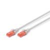 Патч-корд 15м, CAT 6 UTP, AWG 26/7, Cu, LSZH, grey Digitus (DK-1617-150)