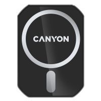 Универсальный автодержатель Canyon Magnetic car holder and wireless charger, C-15-01, 15W (CNE-CCA15B01) изображение 2