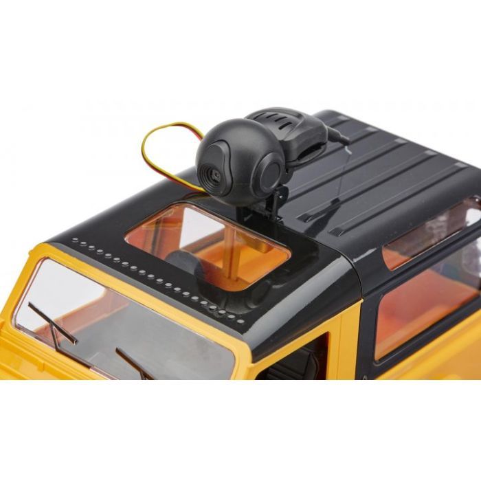 Радиоуправляемая игрушка ZIPP Toys Машинка 4x4 полноприводный внедорожник с камерой, желтый (FY003AW yellow) изображение 6