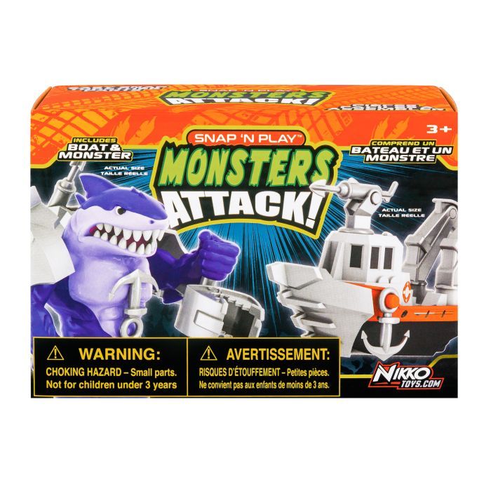 Игровой набор Road Rippers Snap'n Play Boat and monster (20306) изображение 3