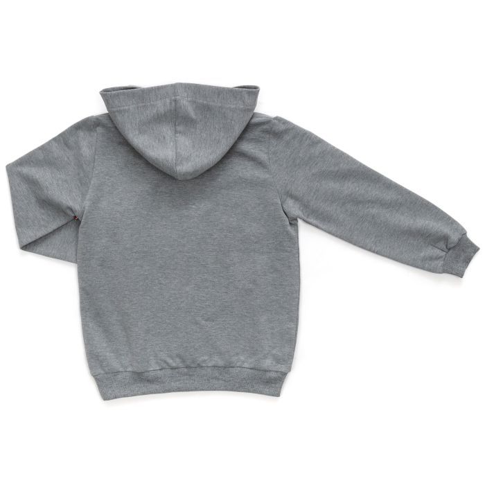 Кофта дитяча Breeze худі з капюшоном (15216-152B-gray) зображення 2
