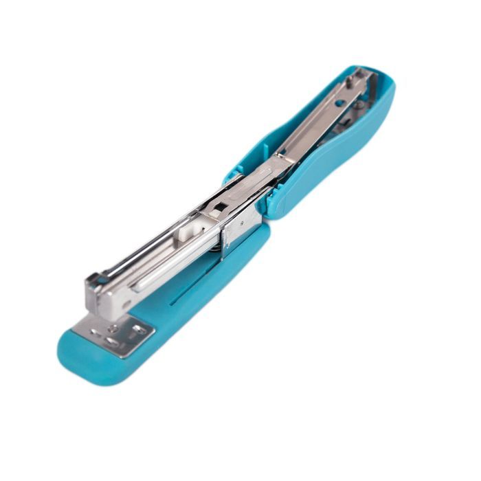 Степлер Buromax RUBBER TOUCH, 20 арк., скобы №24; 26, 127х54х33 мм, фиолетов (BM.4202-07) изображение 2