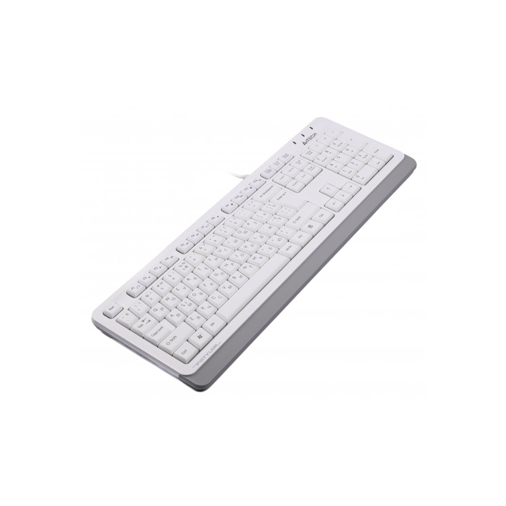 Клавіатура A4Tech FKS10 USB White зображення 2