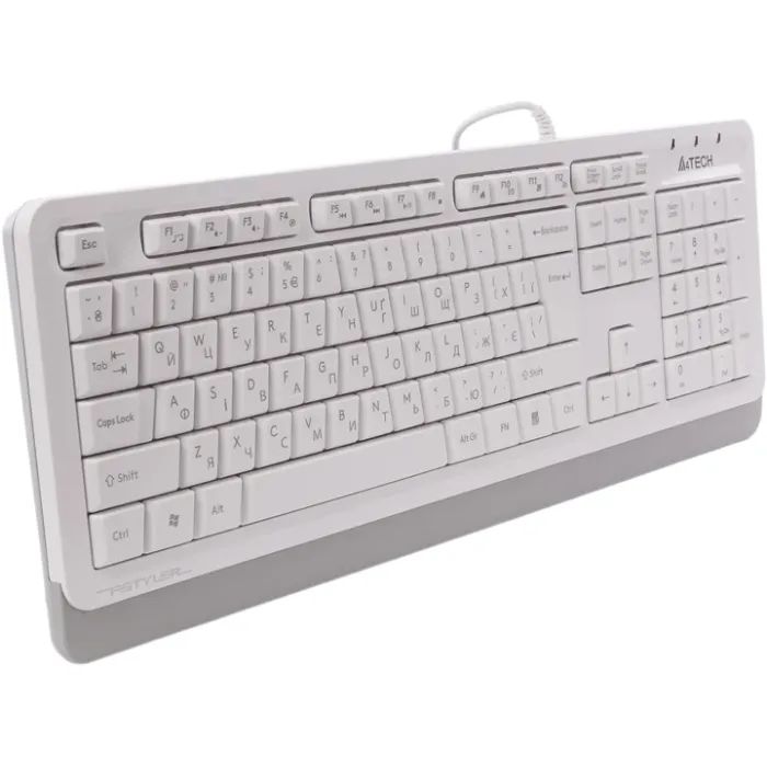 Клавіатура A4Tech FKS10 USB Grey (4711421963329) зображення 3