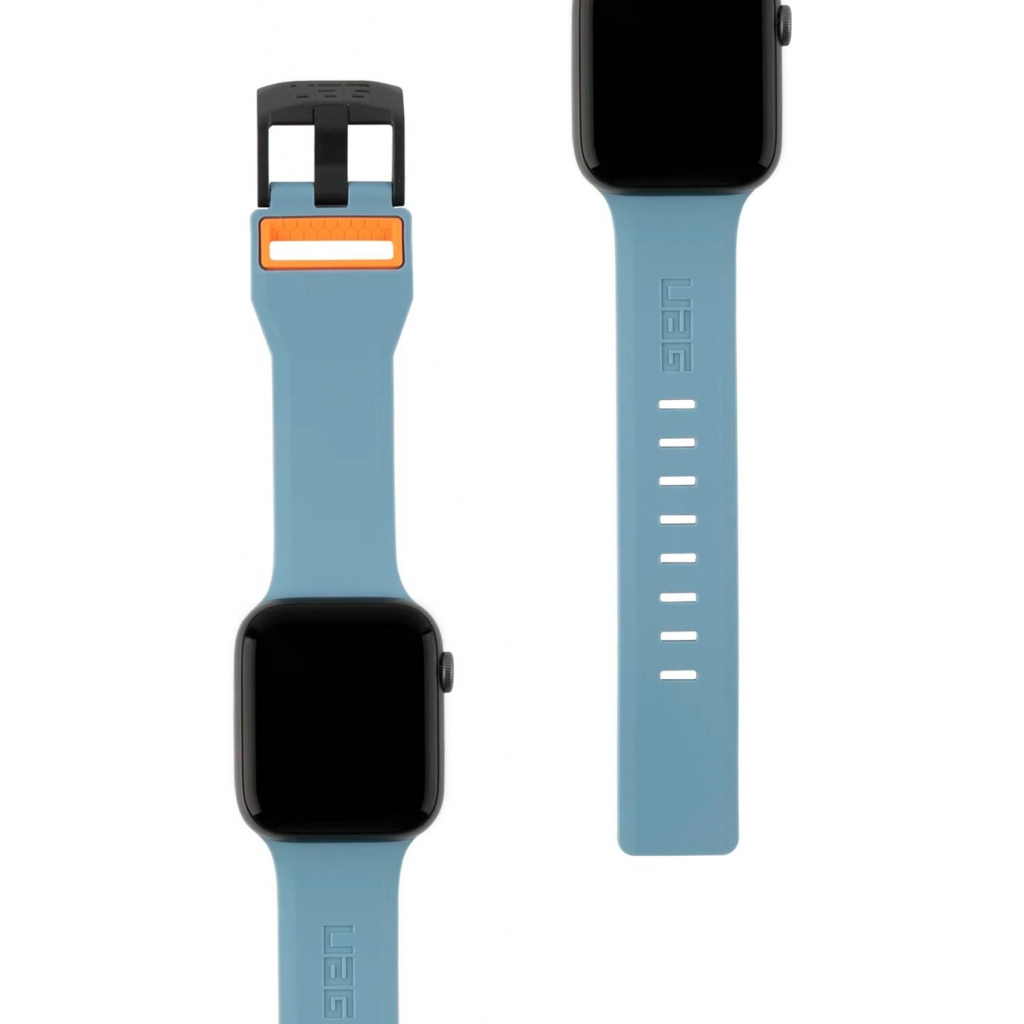 Ремінець до смарт-годинника UAG для Apple Watch 44/42 Civilian, Slate/Orange (19148D115497)
