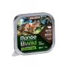Паштет для кошек Monge BWild Grain Free Wet Buffalo Large Breeds 100 г (8009470012850)