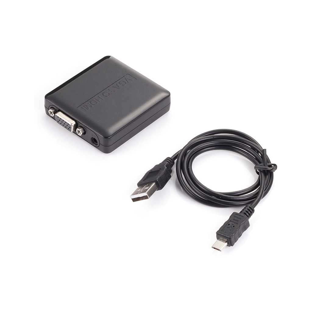 Конвертор HDMI to VGA + R/L (HDCVGA02-M) PowerPlant (CA911493) зображення 2