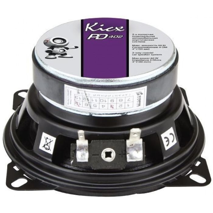 Коаксиальная акустика Kicx PD 402 изображение 3