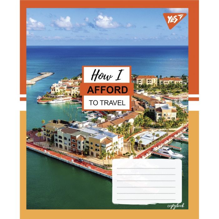 Зошит Yes А5 Travel 96 аркушів, лінія (766131) зображення 3