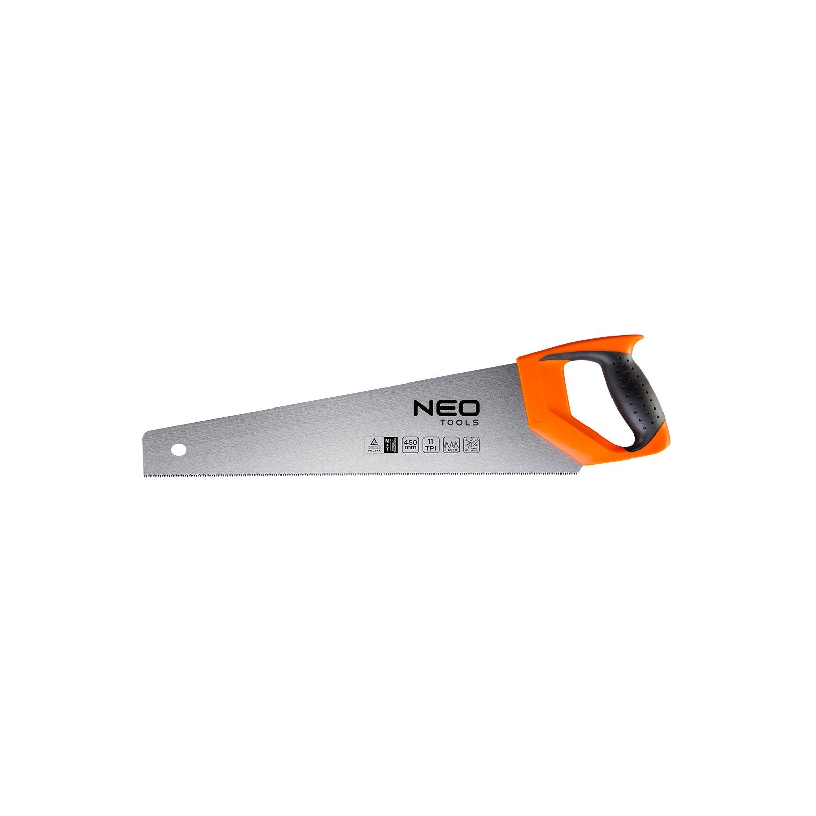 Ножовка Neo Tools по дереву, 450 мм, 11TPI (41-066)