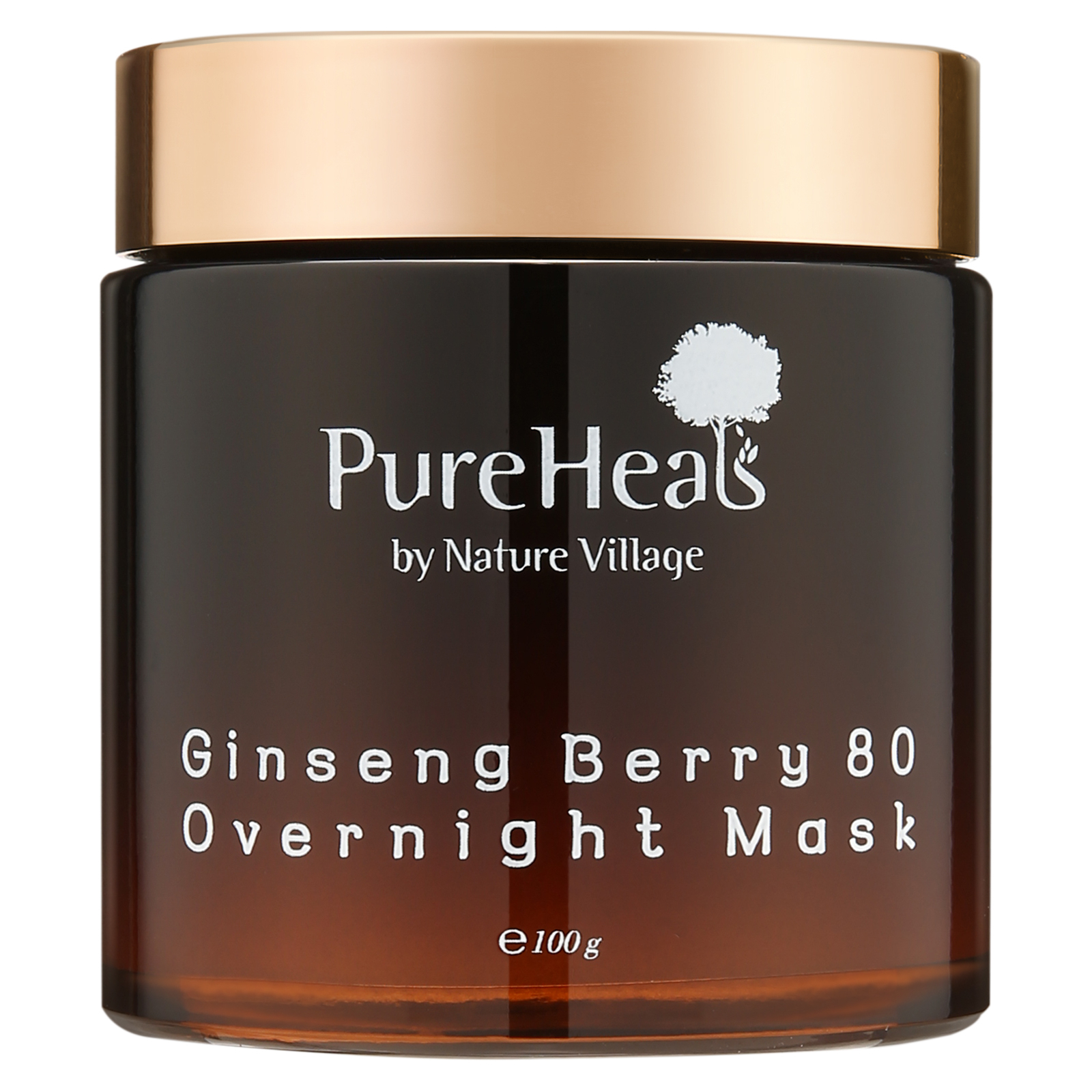 Маска для лица PureHeal's Ginseng Berry 80 Overnight Mask 100 г (8809485337371)