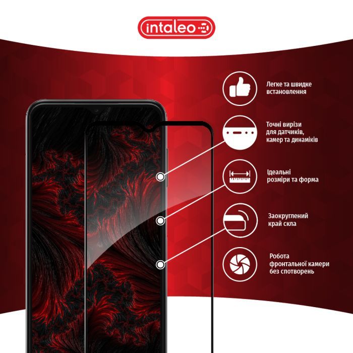Стекло защитное Intaleo Samsung A13 4G (1283126524240) изображение 2