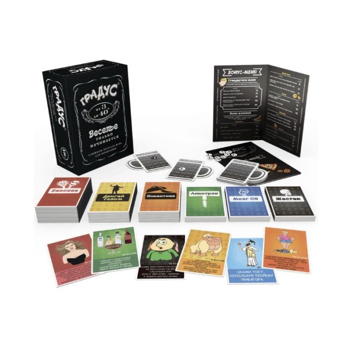 Настольная игра 18+ Bombat game Градус, русский (1000503) изображение 3