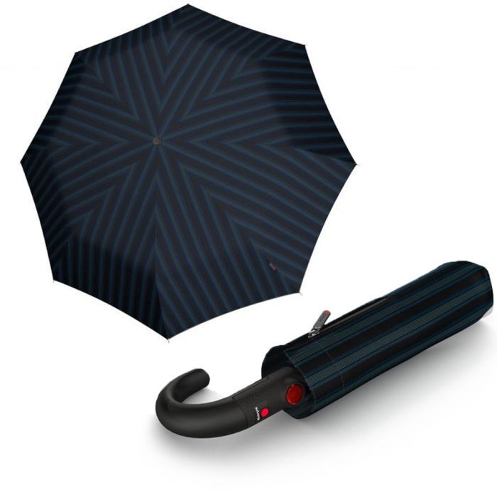 Зонт Knirps T.260 Medium Duomatic 2Line Up Black Ecorepel (Kn95 3260 8499)