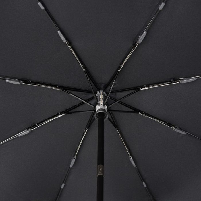 Зонт Knirps T.260 Medium Duomatic 2Line Up Black Ecorepel (Kn95 3260 8499) изображение 6