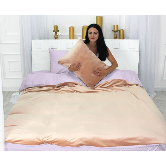 Постельное белье MirSon Велюр Winter Delicate 28-0086 Geranio Двуспальный (2200004042824) изображение 5