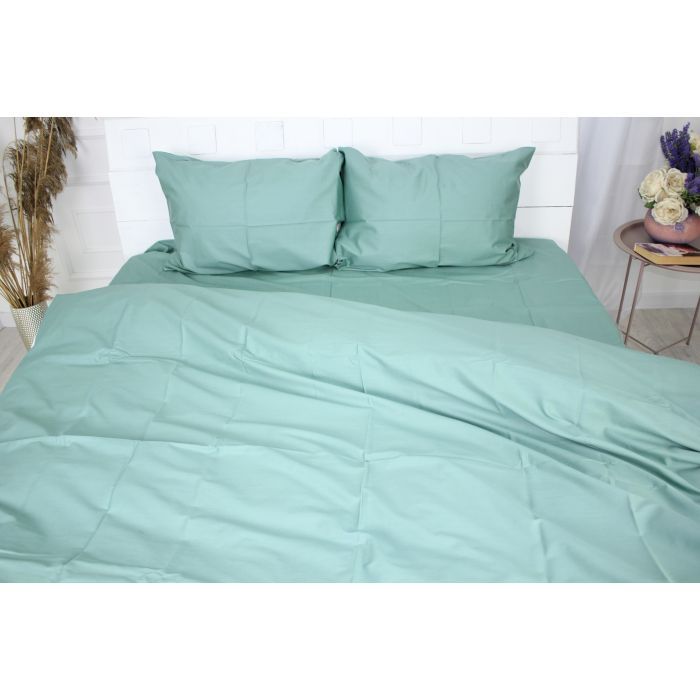 Постельное белье MirSon Сатин 0844 Green Olive 2х160х220 (2200002025041) изображение 2