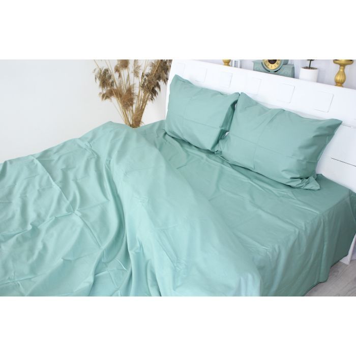 Постельное белье MirSon Сатин 0844 Green Olive 2х160х220 (2200002025041) изображение 3