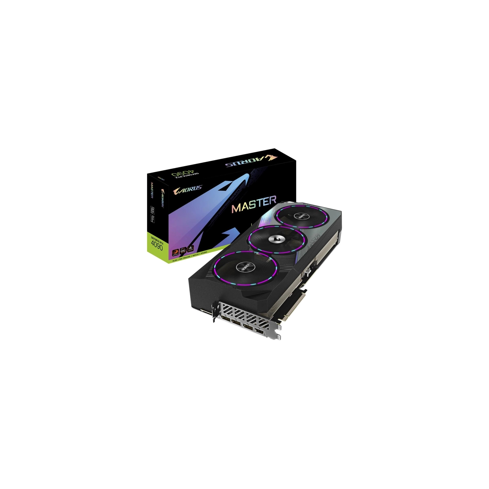 Видеокарта GIGABYTE GeForce RTX4090 24GB AORUS MASTER (GV-N4090AORUS M-24GD) изображение 9