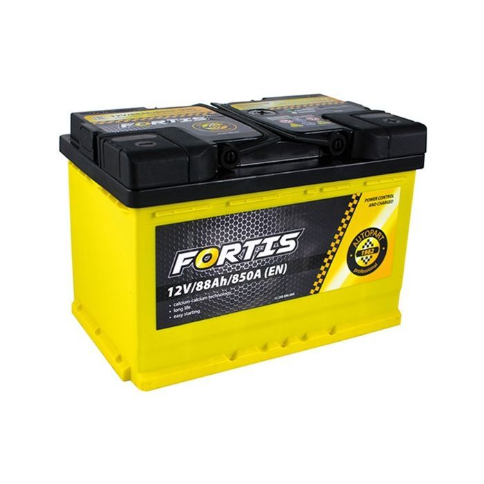 Аккумулятор автомобильный FORTIS 88 Ah/12V Euro (FRT88-00)