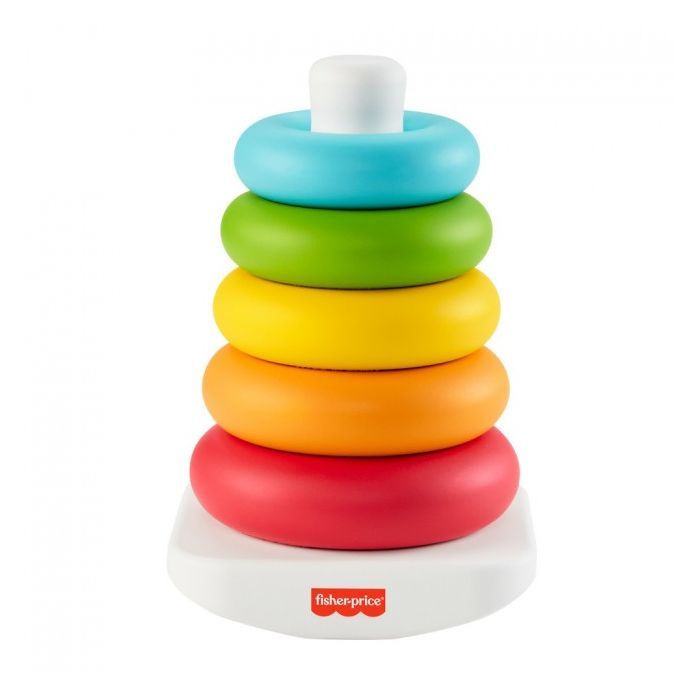 Развивающая игрушка Fisher-Price Пирамидка из эко-материалов (GRF09)