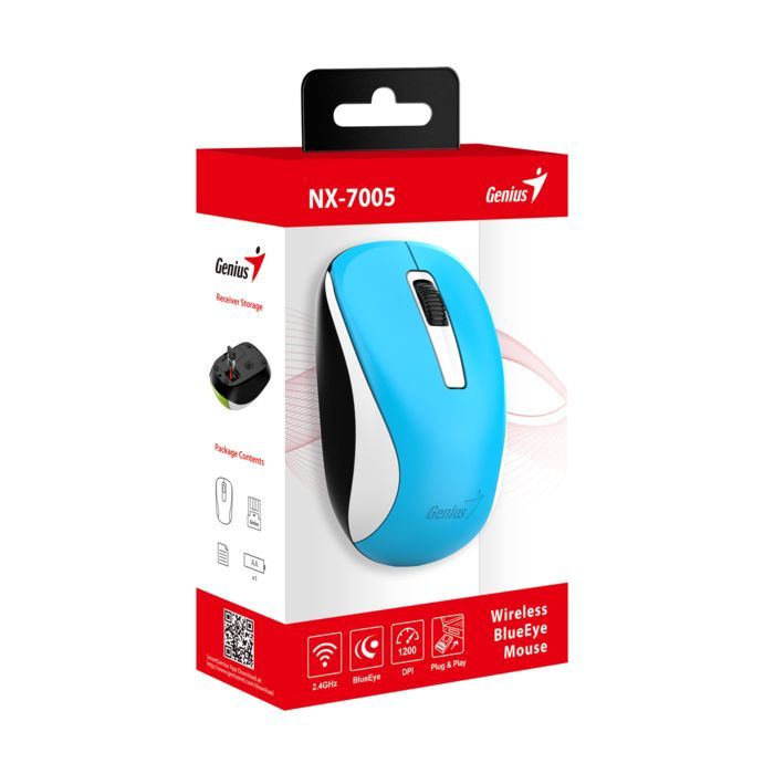 Мышка Genius NX-7005 Wireless Red (31030017403) изображение 3