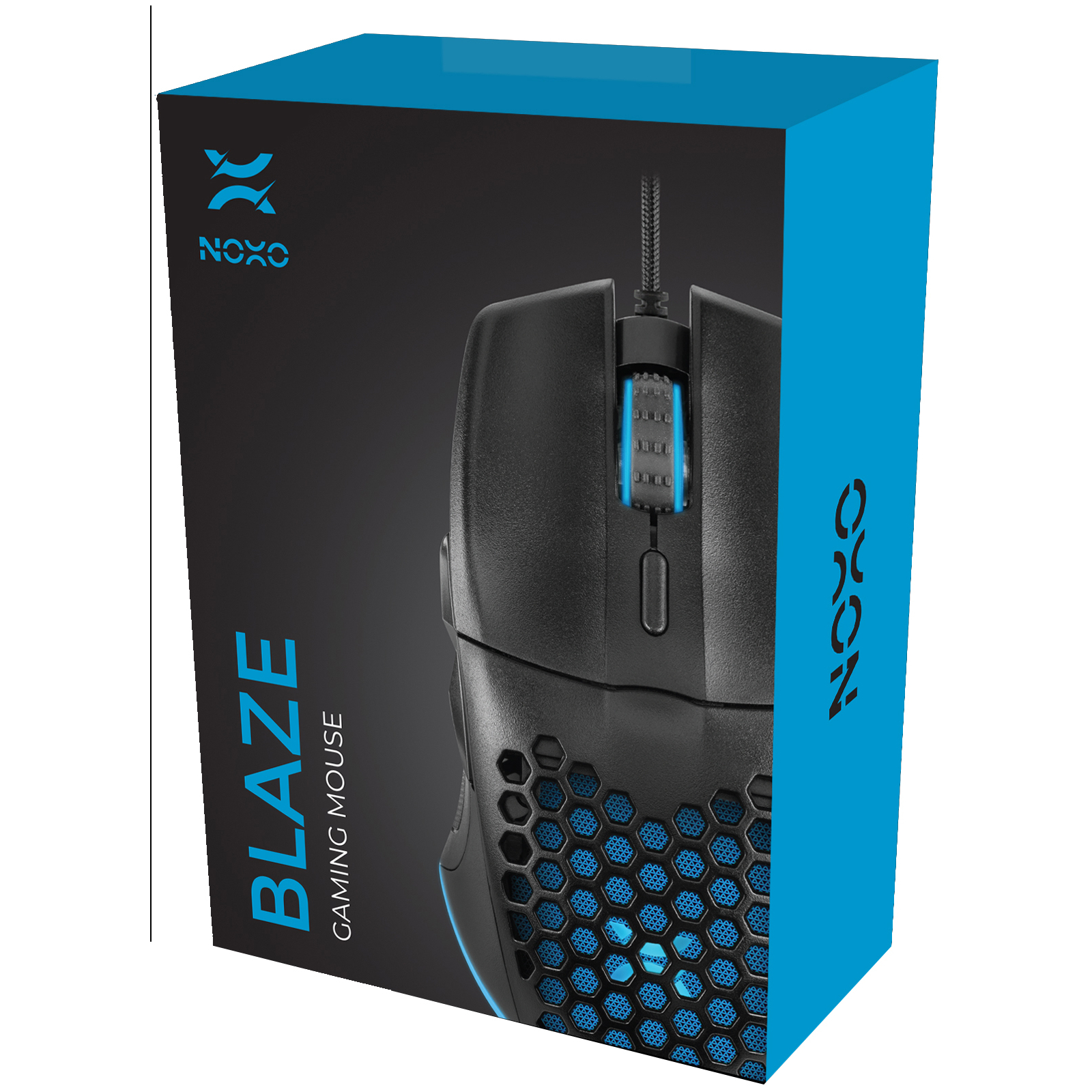 Мышка Noxo Blaze Gaming mouse USB Black (4770070881903) изображение 6