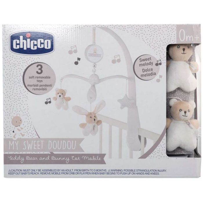 Мобиль Chicco механический на кроватку My Sweet Doudou (09714.00) изображение 3