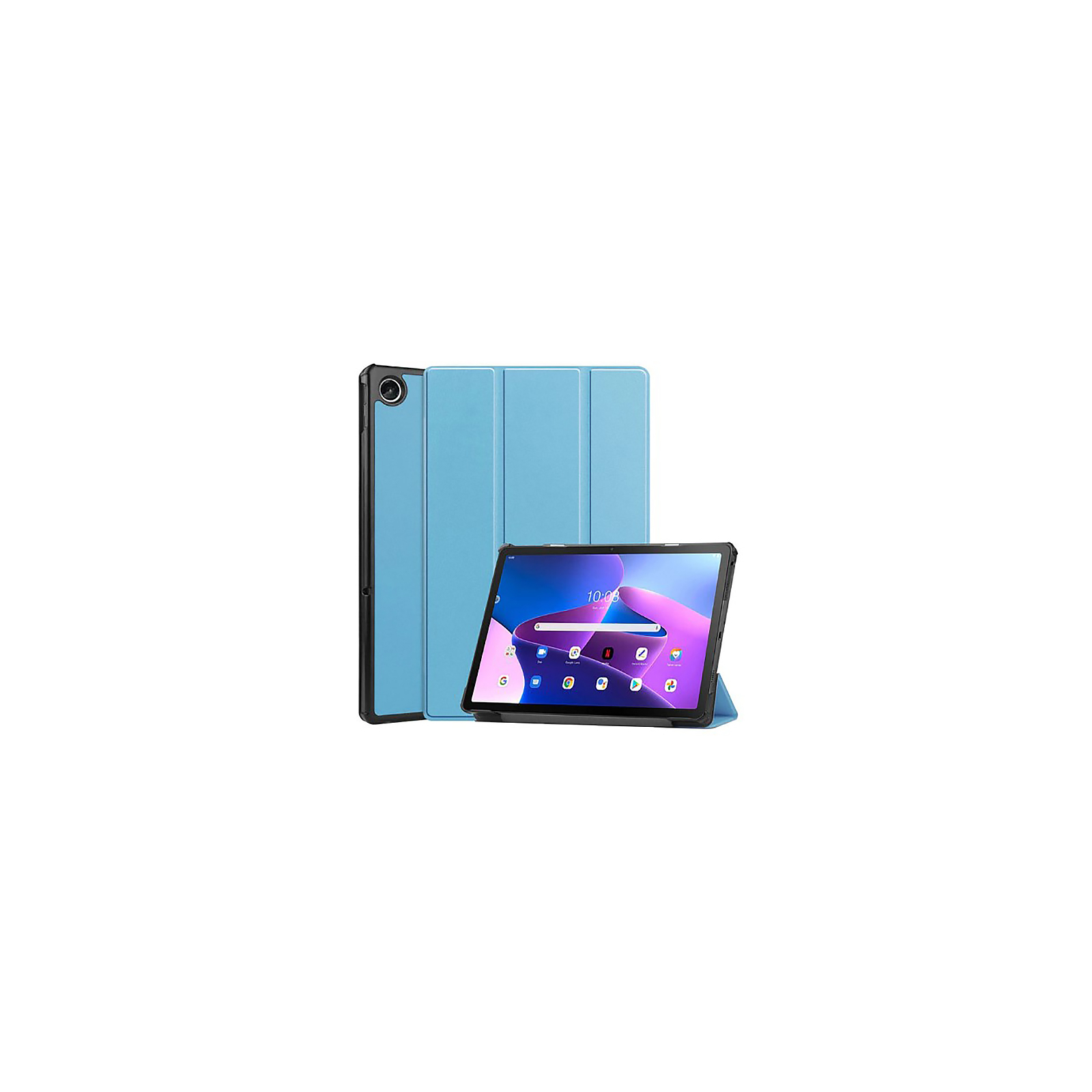 Чехол для планшета BeCover Smart Case Lenovo Tab M10 TB-328F (3rd Gen) 10.1" Light Blue (708290) изображение 6