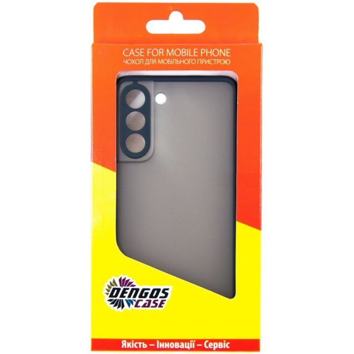 Чехол для мобильного телефона Dengos Matte Samsung Galaxy S21 FE (black) (DG-TPU-MATT-114) изображение 6
