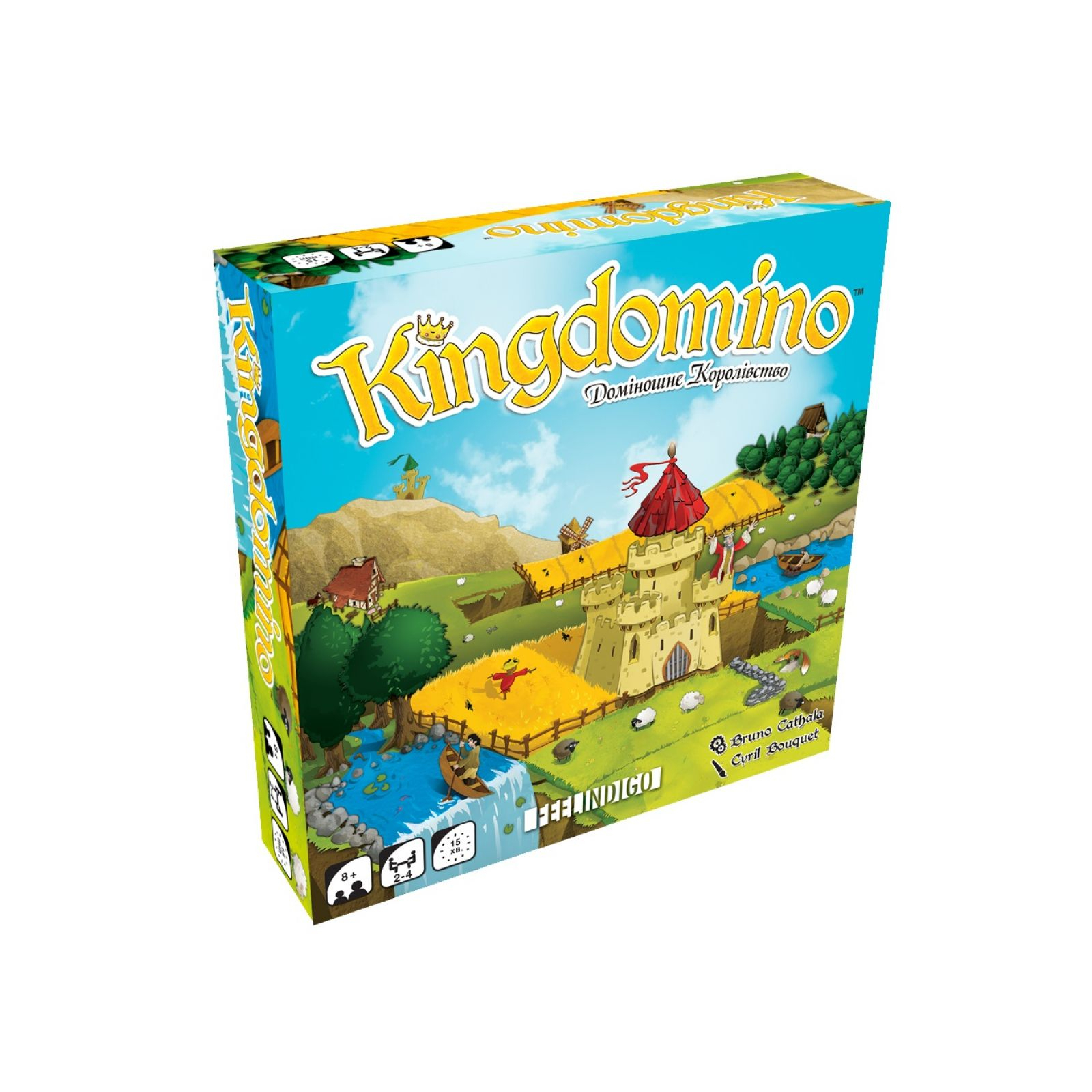 Настольная игра Feelindigo Blue orange Доминошное королевство (FI17009/03301)