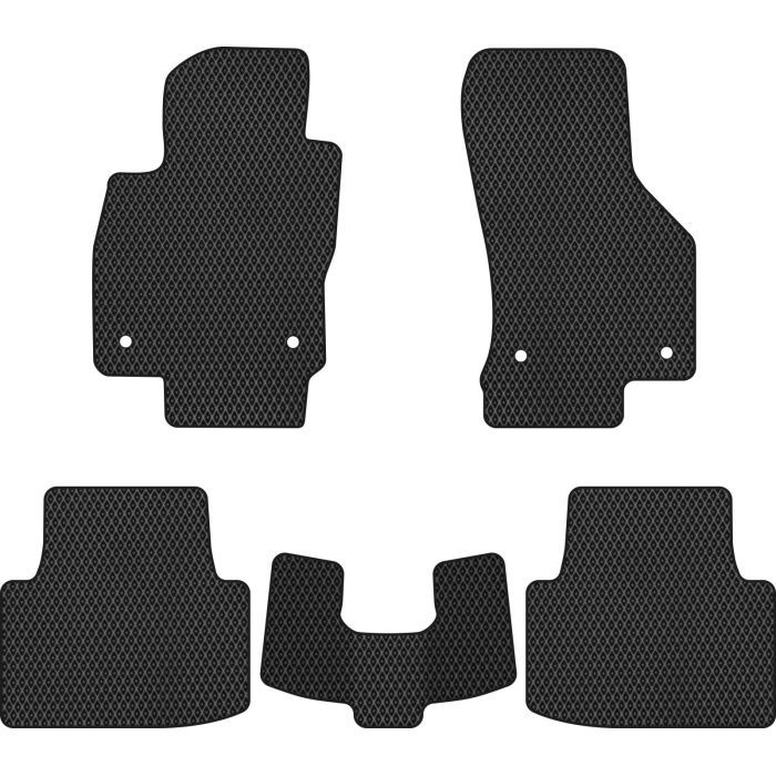 Коврик в салон EVAtech Volkswagen Passat (B8) 2014-2019 8 поколін (VW3265CG5AV4RBB)
