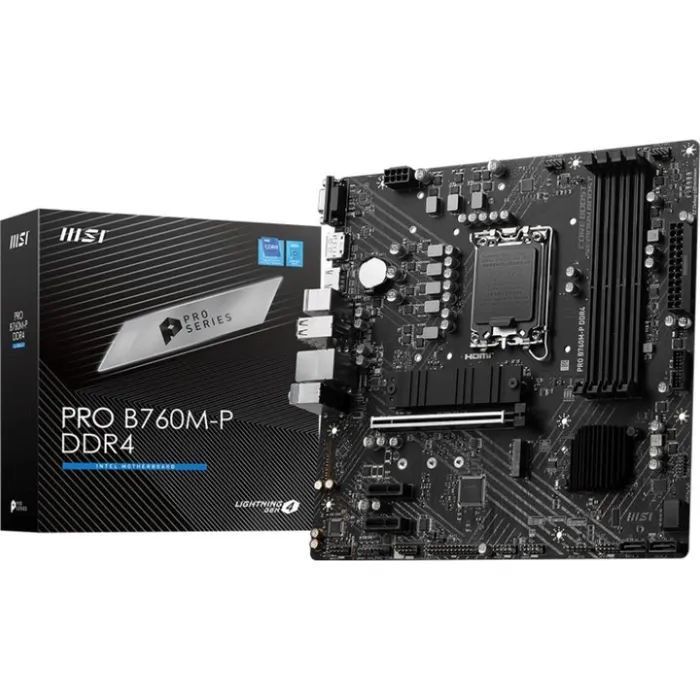 Материнская плата MSI PRO B760M-P DDR4 изображение 2