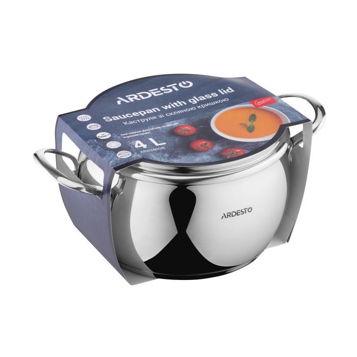 Кастрюля Ardesto Gemini Barrel 4,0 л (AR4340GB) изображение 2