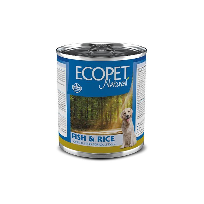 Консервы для собак Farmina Ecopet Natural Dog Fish & Rice с сельдью 300 г (8606014106015)